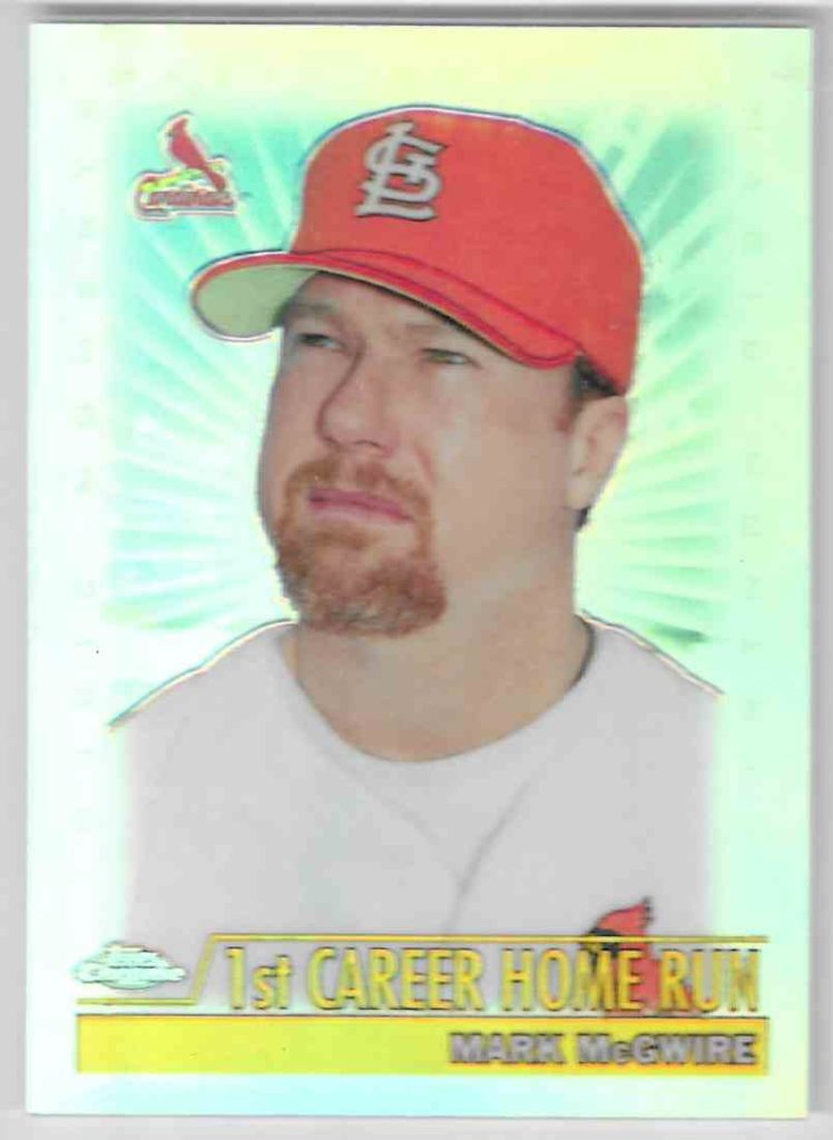 2000 Topps Chrome 236A Mark McGwire Refractor